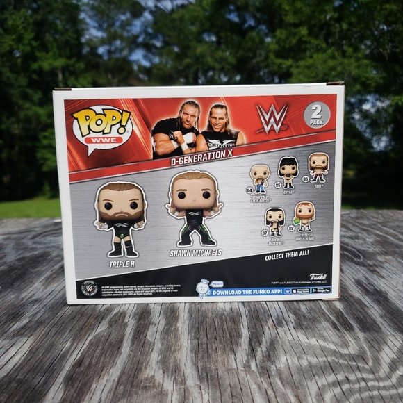 Funko 2 Pack WWE D Generation X | Triple H & Shawn Michaels | Walmart Exclusive - Picture 2 of 2